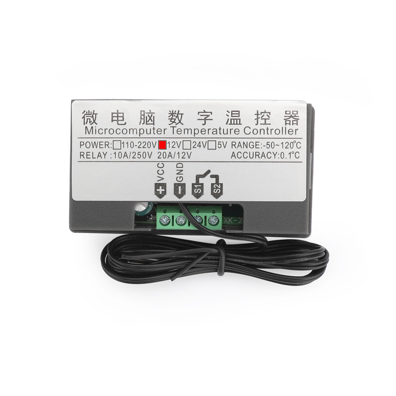 STC-1000 Digital 12V/24V/220V Temperature Controller Thermostat Aquarium Sensor