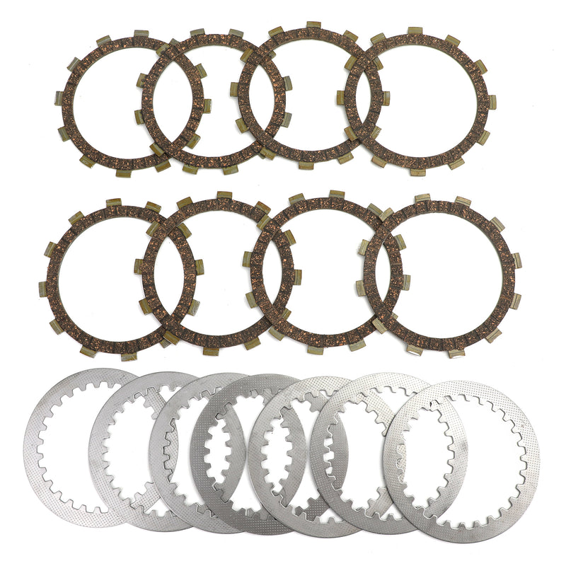 Clutch Kit Iron& Friction Plates fit for Yamaha TT500 SR400 SR400SP SR500 Generic