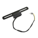 Universal Motorcycle License Plate Bracket w/ Light Generic