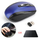 Backlit Wireless Gaming Keyboard Ergonomic Mouse Bundles Control PC Laptop