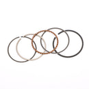 Piston Pin Ring Set STD / +0.25 / +0.50 / +0.75 / +1.00 Bore Size Fit for Honda C50 CUB CRF 50 F ST ZB Z 50 J/R 1985-2012 Generic