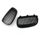 For 2006-2009 BMW E92 E93 2DR LCI Kidney Grill Grille Mesh Matt Black Generic