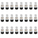24pcs TR-161 Bolt In Tyre Valve Tire Metal Tubeless Clamp Snap-in Wheel Rim