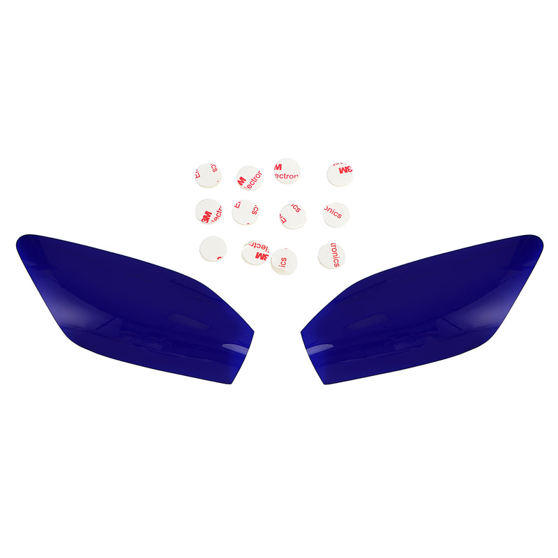 Front Headlight Lens Protection Cover Fit For Yamaha Yzf-R6 Yzf R6 98-02 Blue Generic