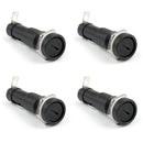 SCI R3-9A Panel Mount Chassis Fuse Holder For 6x30mm Glass Fuses 15A 250V