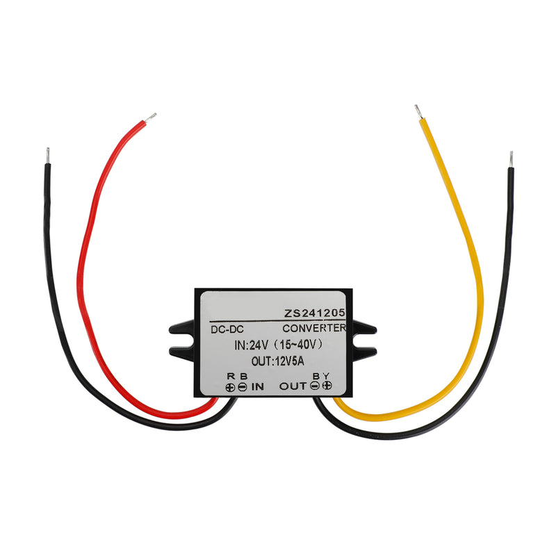 Waterproof DC-DC Converter 24V Step Down to 12V Car Power Supply Module