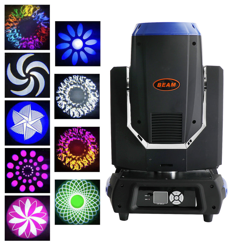 350W 17R Beam Stage Light Moving Head Light DJ Disco Event With Rainbow Effect