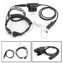Throat Mic Headset Air Tube Fit for XPR3300 3500 6600 P6620 E8600 MTP3150