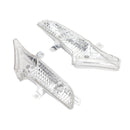 Pair Right+Left Front Side Marker Light Clear For Porsche Cayenne 2008-2010