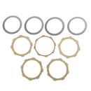 Clutch Kit Iron& Friction Plates fit for Honda CBR125R CBR125 CBR150R TA200 Generic
