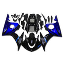 Fairing Injection Plastic Kit w/bolt Fit For YAMAHA 2005 YZF R6 Blue Black Generic