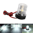 2 12V LED Navigation Signal Light Anchor Vessel Round Lamp For Marine Boat Yacht