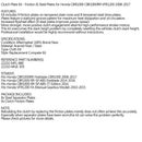 Clutch Kit Iron& Friction Plates for Honda CBR1000 CBR1000RR VFR1200 2008-2017 Generic