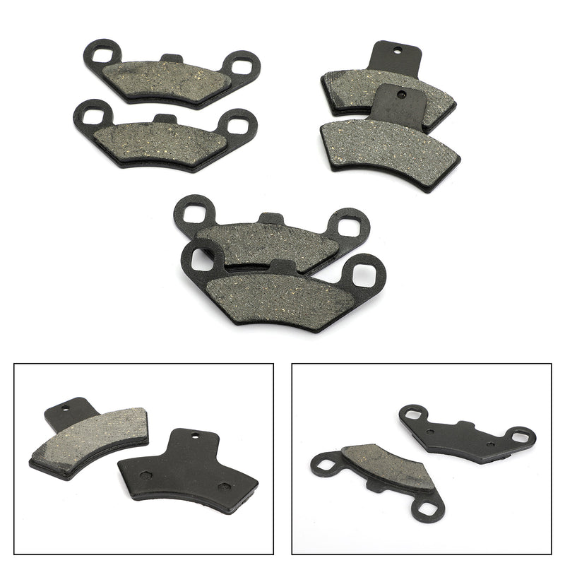 Front & Rear Brake Pads For Polaris Sportsman 500 4x4 98-2002 4x4 DUSE 01-02 Generic