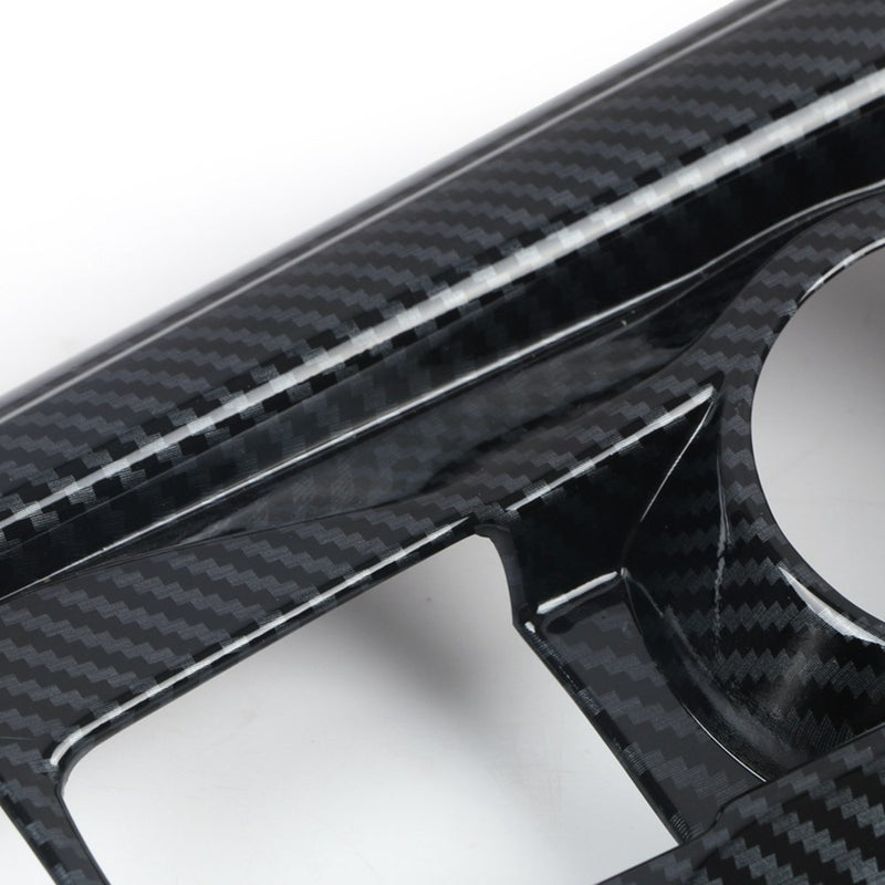Carbon Fiber Console Gear Shift Box Panel Cover Trim For Ford Explorer 2020-2021 Generic
