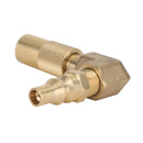 Low Pressure 1/4" RV Quick Connect Elbow Adapter Fitting For Blackstone 17"&22"