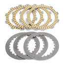 Clutch Kit Iron& Friction Plates for Yamaha YZF R15/SP FZ-16 FZ16 2010-2018 Generic