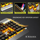 Backlit Wireless Gaming Keyboard Ergonomic Mouse Bundles Control PC Laptop