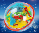 Labyrinth Magic Intellect Balance Puzzle Toy 118 Barriers 3D Maze Ball