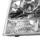 Chevrolet Tahoe 2007-2014 Chrome Housing Clear Headlights Assembly