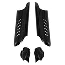 Fork Lower Leg Deflectors Shield Cover For Touring Electra Glide FLHT 2000-2013 Generic