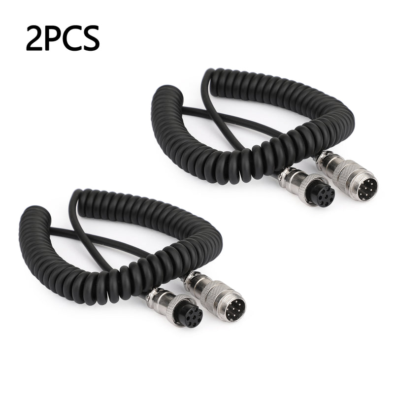 Hand Mic 8-Pin Extension Cords for Yaesu FT847 FT990 980 FT2000 1000 MH-31B8