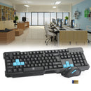 Backlit Wireless Gaming Keyboard Ergonomic Mouse Bundles Control PC Laptop
