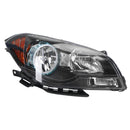 Chevrolet Malibu 2008-2012 Black Housing Clear Amber Headlights Assembly