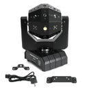 RGBW 3 In1 LED Laser Moving Head Stage Light DMX DJ Disco Party Effect Lighting
