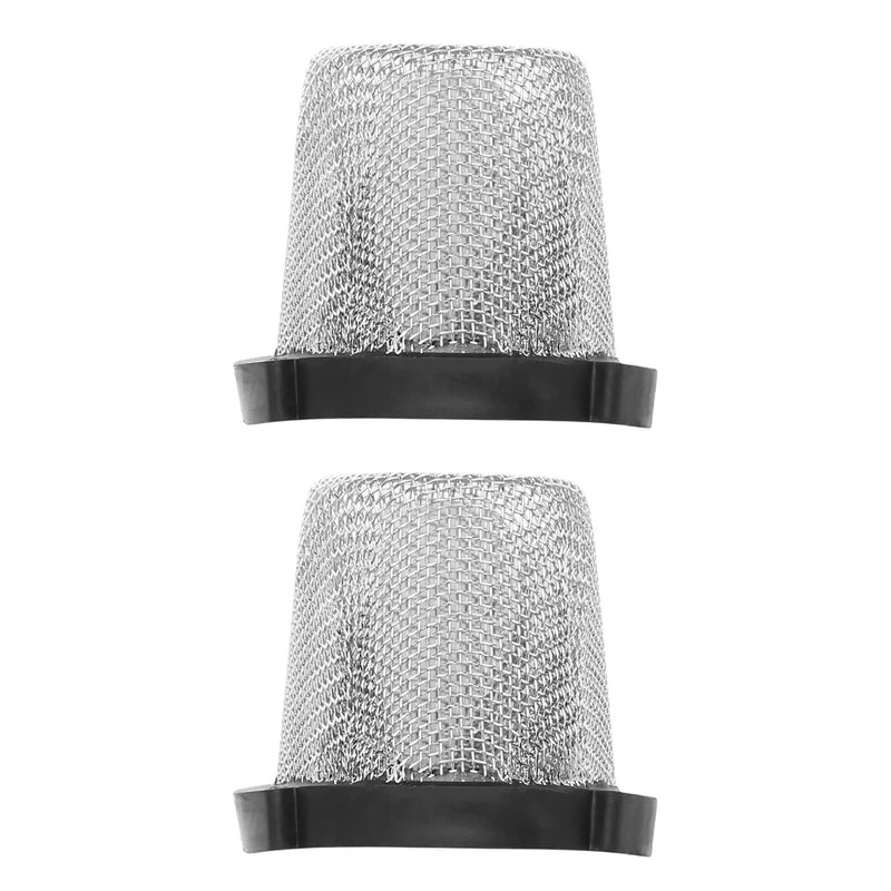 2Pcs Polaris Cleaner 6-504-00 Wall Fitting & Quick Disconnect Filter Screen
