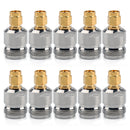 10Pcs Adapter N Jack Female To SMA Male Plug RF Connector Straight F/M