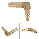 Low Pressure 1/4" RV Quick Connect Elbow Adapter Fitting For Blackstone 17"&22"