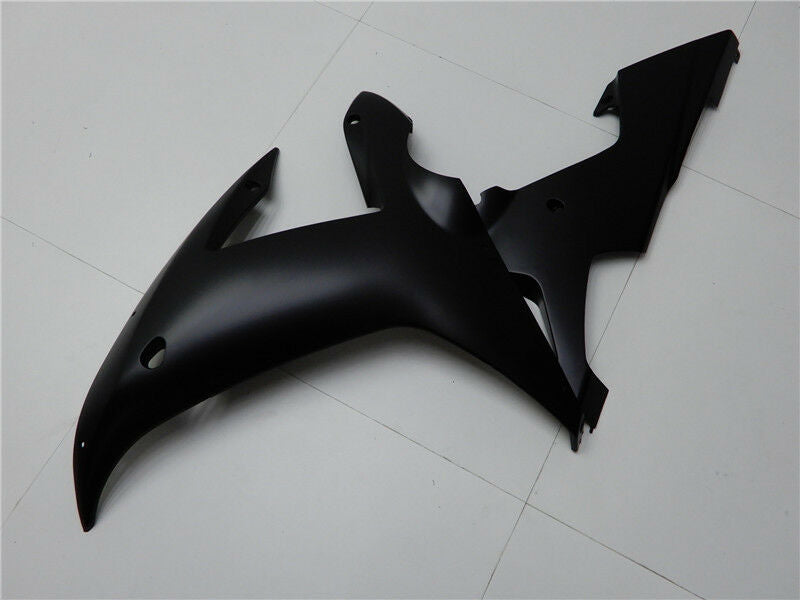 ABS Injection Molded Fairing Kit Fit for Yamaha YZF R1 2002 2003 Matte Black Generic
