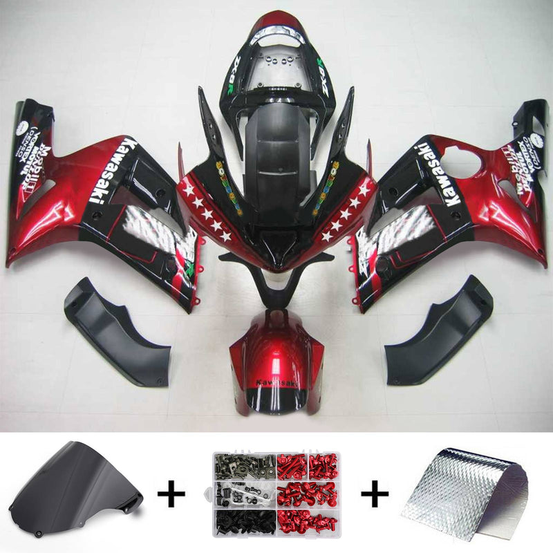 Fairing Kit For Kawasaki ZX6R 636 2003-2004 Generic