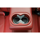 Door Mats Cup Holder Non-Slip Pads For  Charger 2015-2019 Red Generic