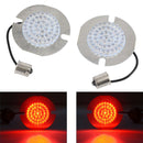 1156 LED Turn Signal Light Bulbs Flat Style Fit for Touring Road King Softail Generic