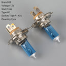 H4 Car Headlight For GE Sliver Light 4100K 60/55W Pretty White Light Generic