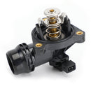 BMW E82 E46 E84 E87 E83 E85 E90 E91 Coolant Thermostat 105闅嗚尗C w/ Gasket