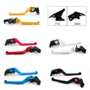 Long Brake Clutch Levers For Suzuki SV650/S DL650/V-STROM 600/750 KATANA Black Generic