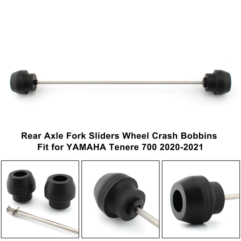 2020-2021 Yamaha Tenere 700 Rear Spindle Bobbins Wheel Axle Slider