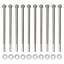 Intake Manifold Bolts Stainless Steel Fit LS1 LSX LS2 LS3 LS6 Camaro Corvette GM Generic