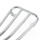 CHROME FLOOR BOARD LUGGAGE CARRY SUPPORT RACK FOR VESPA PRIMAVERA SPRINT 125 150 Generic