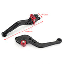 Short Clutch Brake Lever For KTM 390 2019 Silver Generic