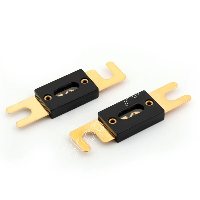 2Pcs Fuse 150A AMP ANL Type Gold Plated Blade Fuses For Auto Car Stereo Audio