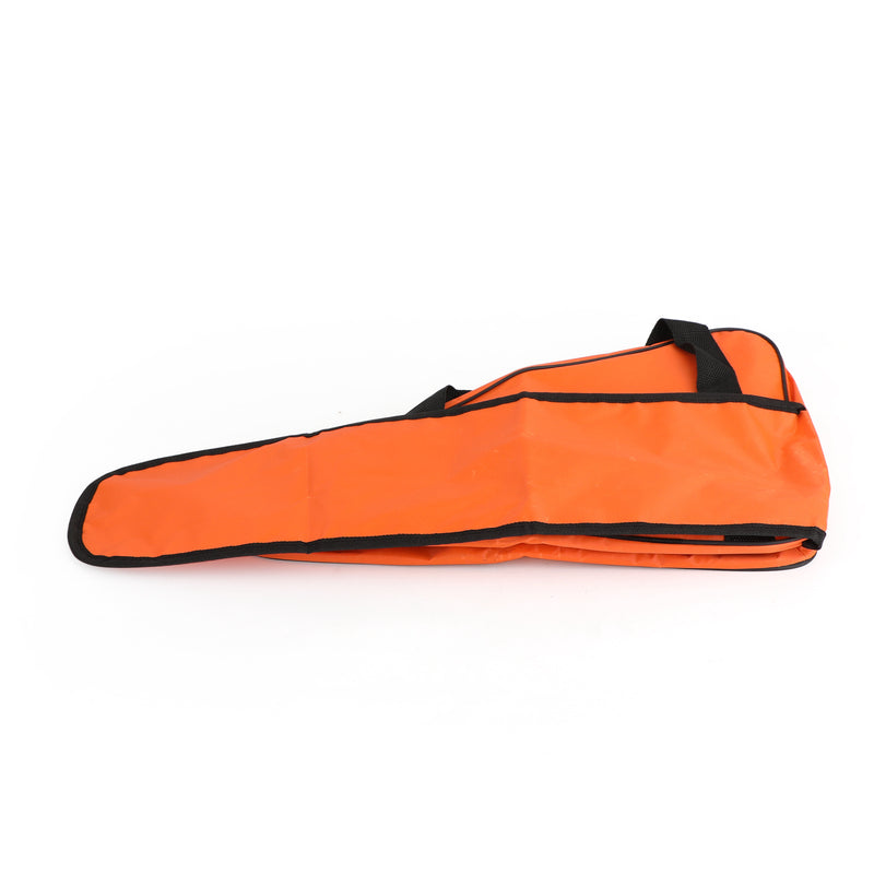 22'' Chainsaw Carrying Bag Holdall Box Chain Saw Portable Orange