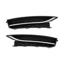 2PCS VW Passat 2012-2015 Front Driving Fog Light Cover Black/Chrome