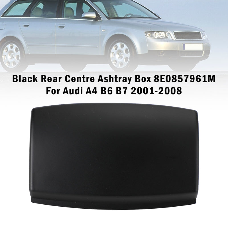 Audi A4 B6 B7 2001-2008 Black Rear Centre Ashtray Box 8E0857961M