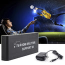 4K*2K Ultra HD HDMI 4 Way Splitter Hub 1 in 4 out Duplicator 3D Full HD with US Plug