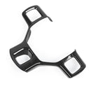 Carbon Fiber ABS Interior Steering Wheel Panel Cover Trim For Ram10-17 Generic