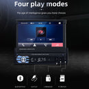 7" 1Din Telescopic Touch Screen Car Radio Stereo MP5 Player BT/USB/AUX w Camera